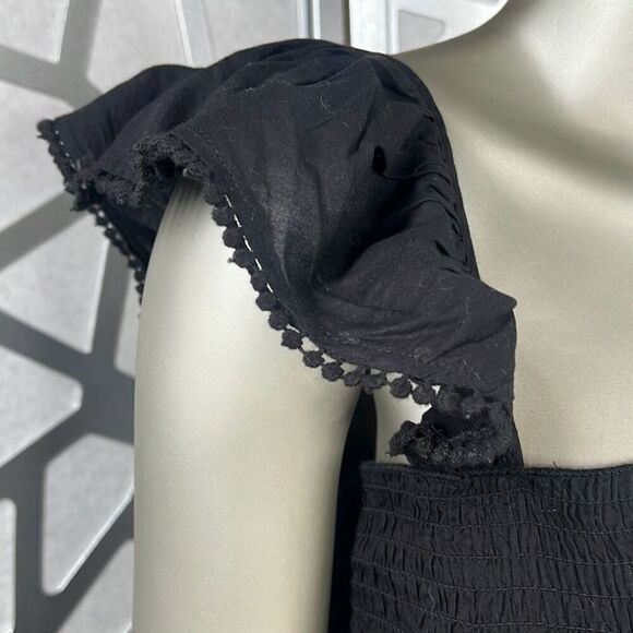 PQ Swim Midnight Ari Eyelet Top and Tired Mini Skirt NWT XS S (005) - Picture 5 of 16